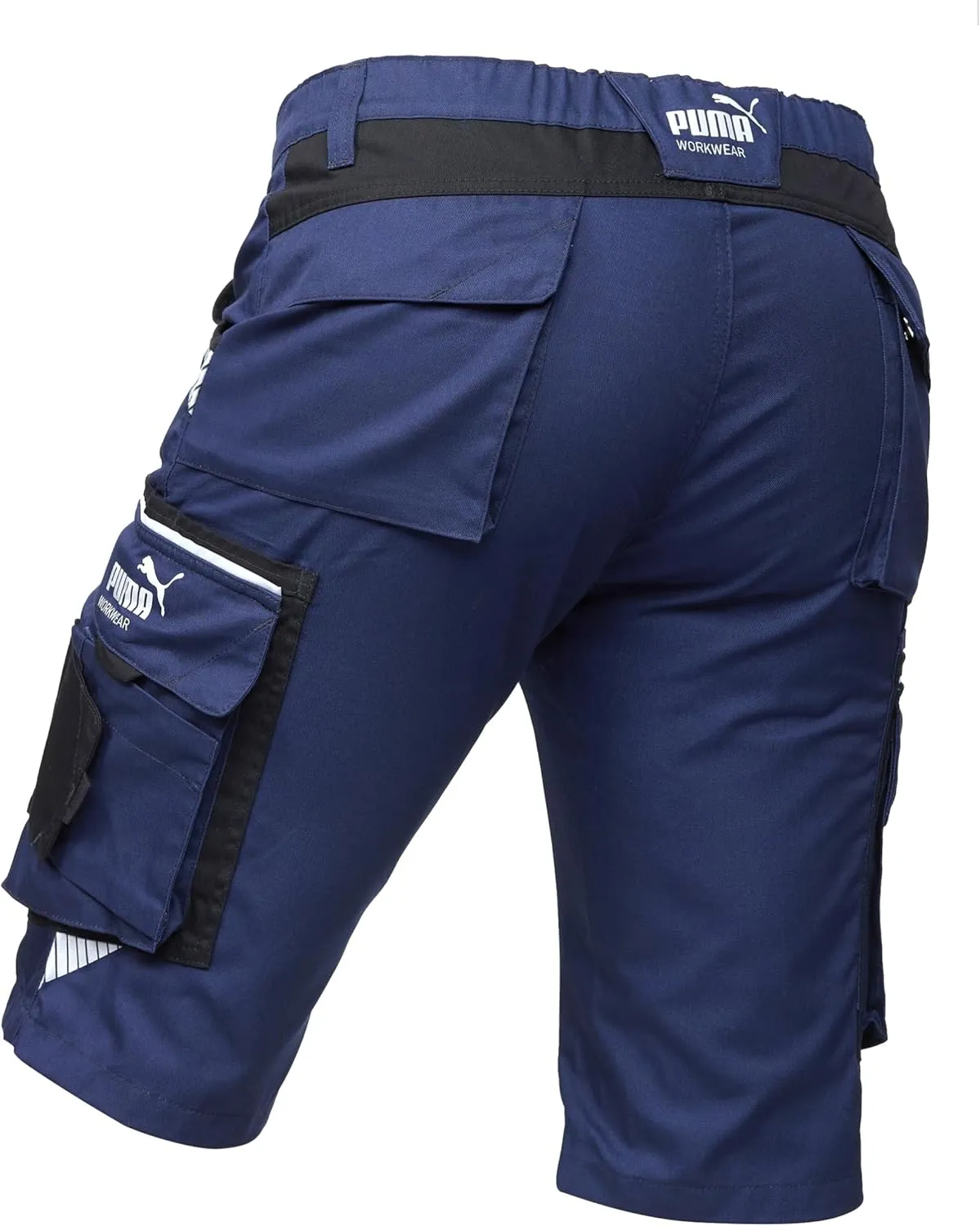 PUMA Workwear Shorts Men - Precision X - Outdoor Multi-Pocket Cargo Shorts - Lightweight, Durable and Reinforced Mens Shorts