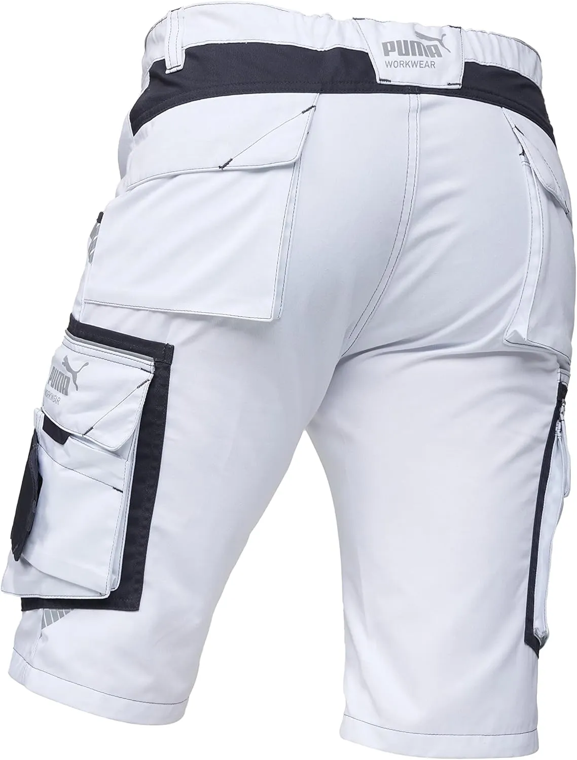 PUMA Workwear Shorts Men - Precision X - Outdoor Multi-Pocket Cargo Shorts - Lightweight, Durable and Reinforced Mens Shorts