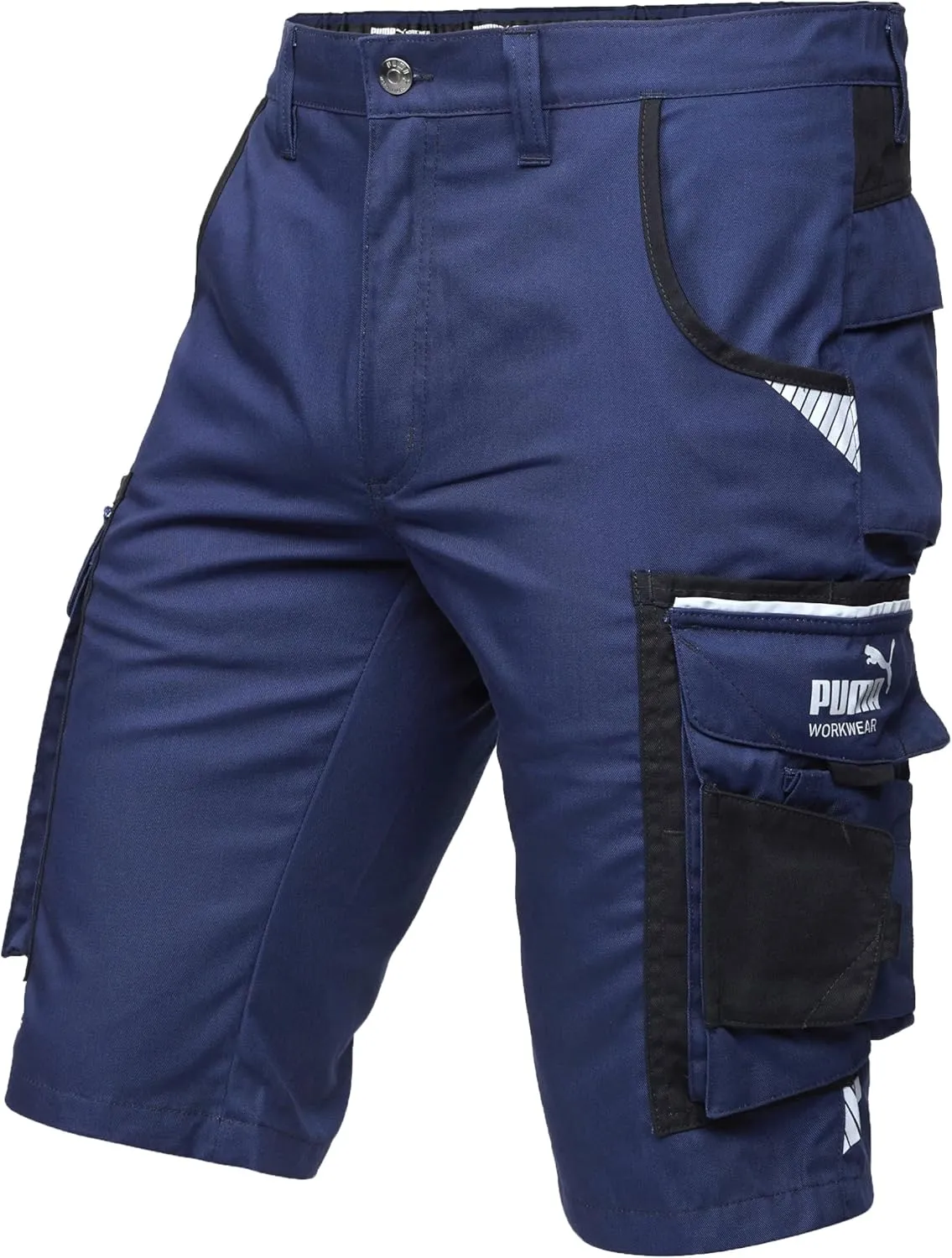 PUMA Workwear Shorts Men - Precision X - Outdoor Multi-Pocket Cargo Shorts - Lightweight, Durable and Reinforced Mens Shorts
