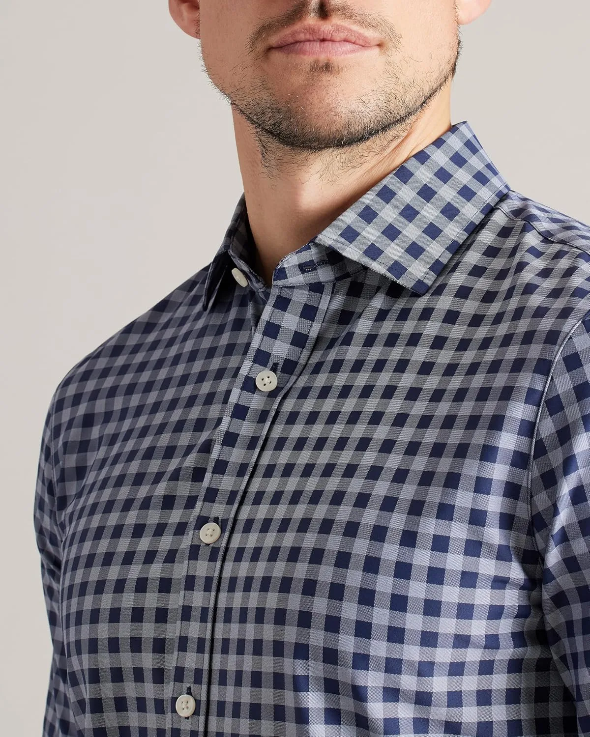 Rhone Men's State of Mind Shirt, Slim Fit Button Down Shirt, Performance Fabric, Anti Odor