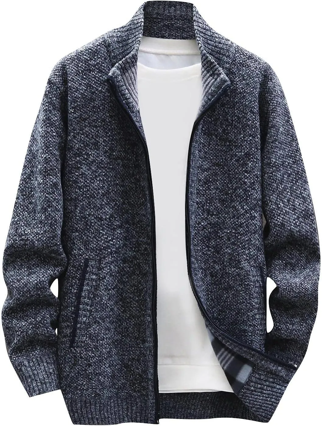 RTRDE Men's Casual Jackets Lightweight Casual Bomber Jacket Varsity Coat Slim Fit Jackets For Men, XL-4XL