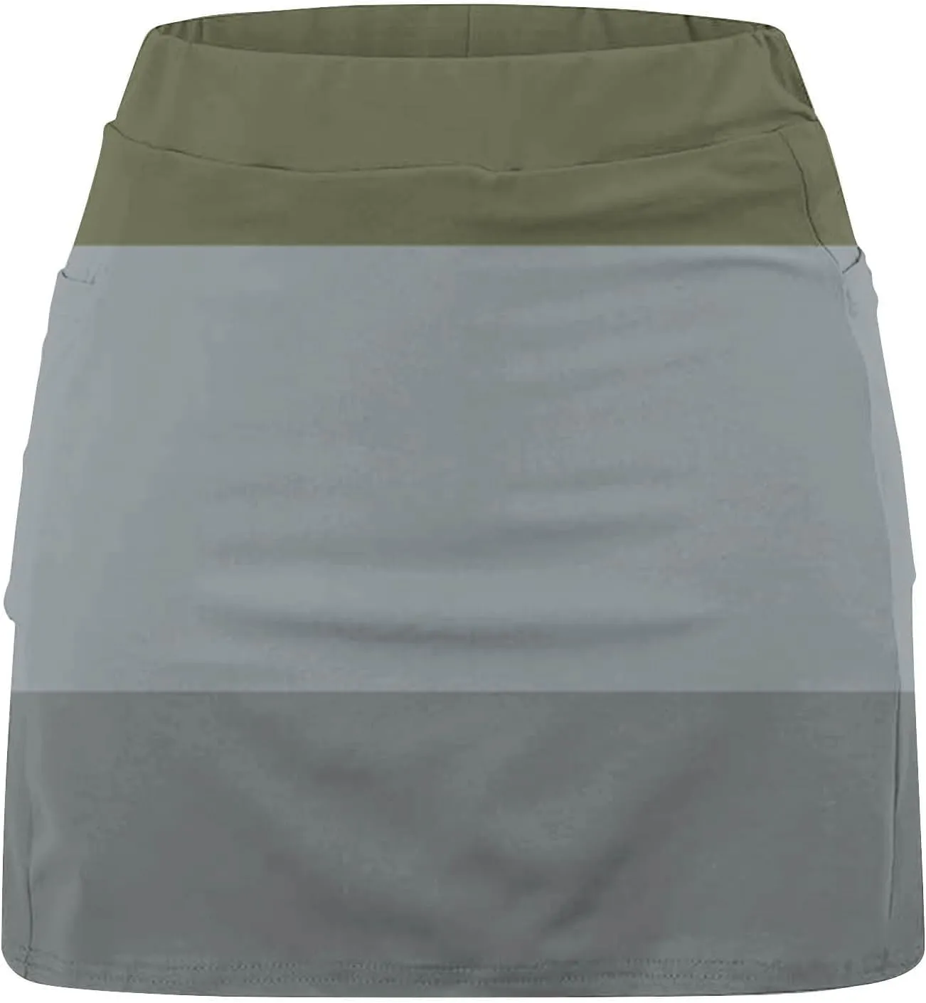 Skorts Skirts for Women Dressy High Waist Tummy Control Skirts Sports Workout Casual Loose Clothes with Pockets