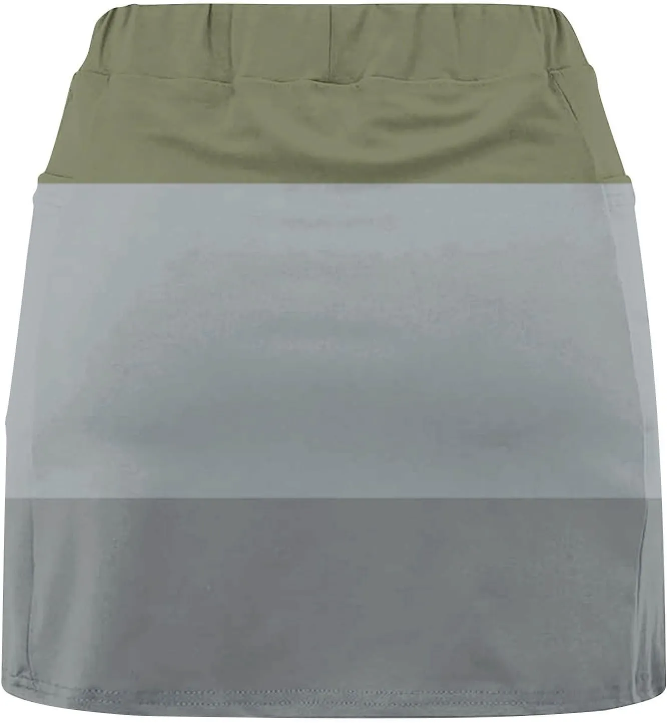 Skorts Skirts for Women Dressy High Waist Tummy Control Skirts Sports Workout Casual Loose Clothes with Pockets