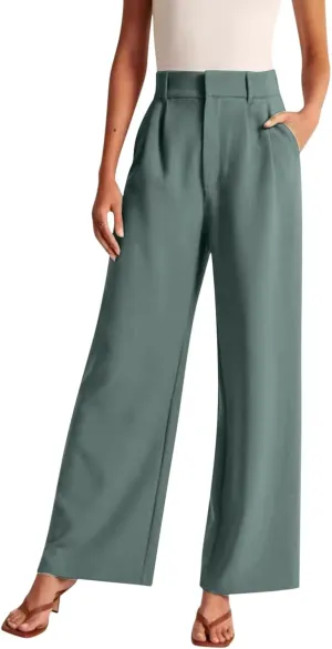 Solid Color Summer Capri for Women Casual Summer with Pockets Golf Pants Capri Lightweight Elastic Waist Capris Crop