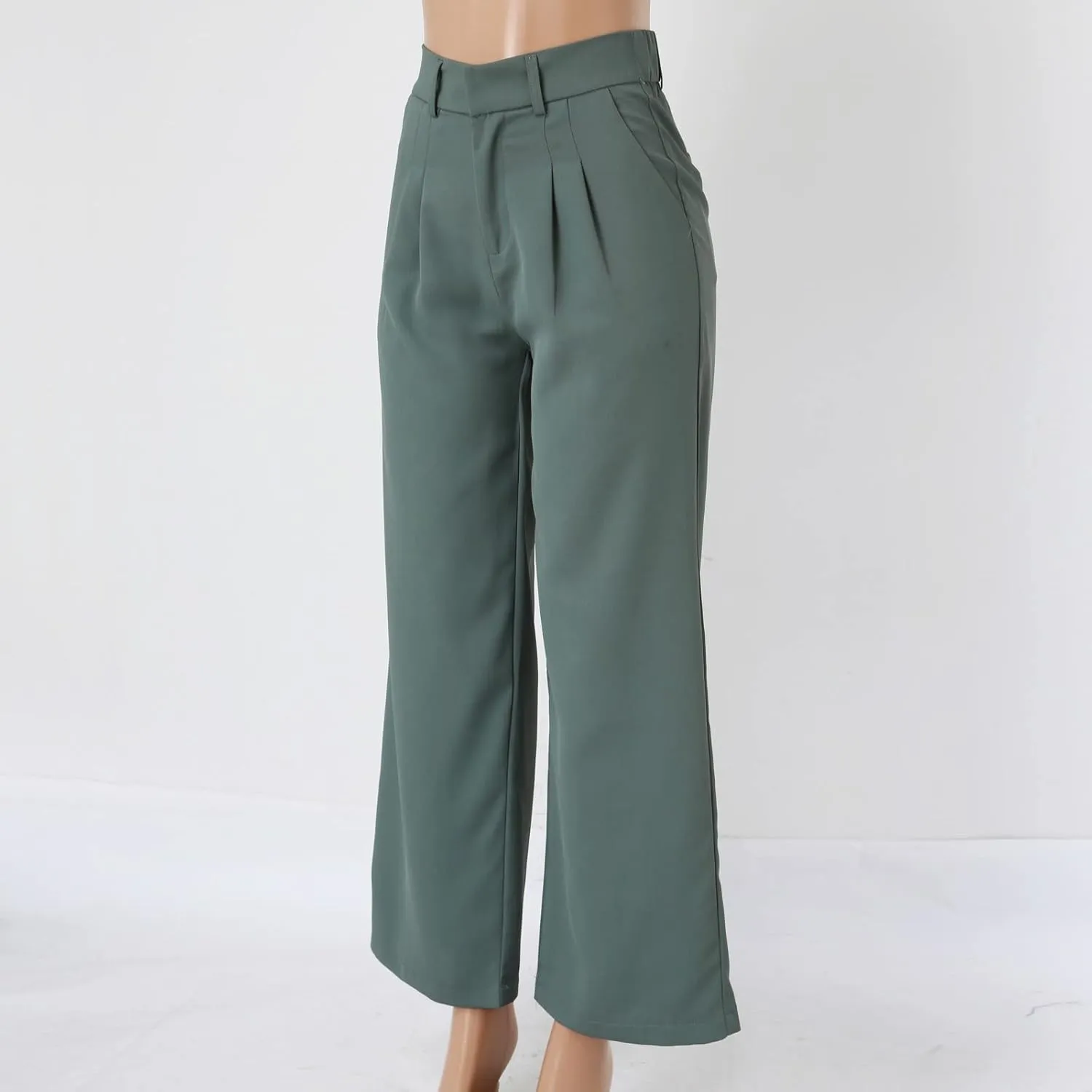 Solid Color Summer Capri for Women Casual Summer with Pockets Golf Pants Capri Lightweight Elastic Waist Capris Crop