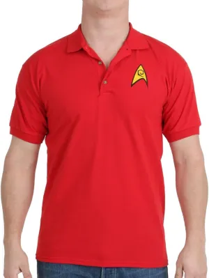 Star Trek Science Uniform Polo Shirt