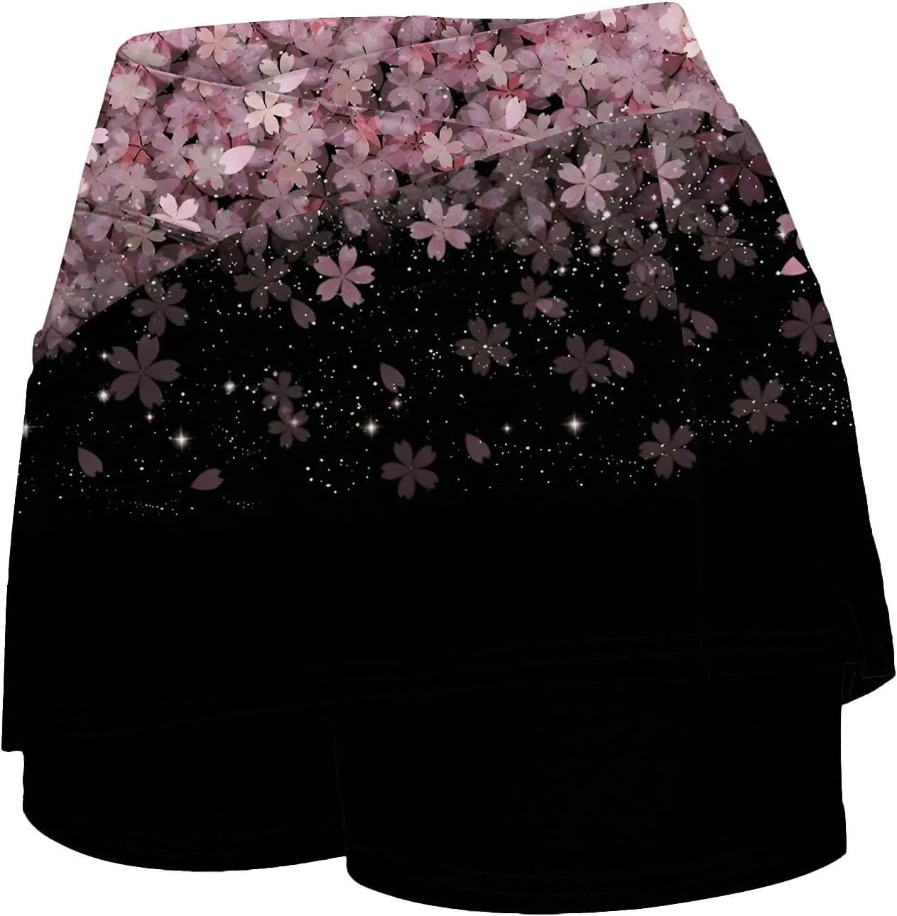 Tennis Skirts for Women with Shorts Tummy Control Athletic Golf Clothes High Waist Work Novelty Loose Plus Size Skort