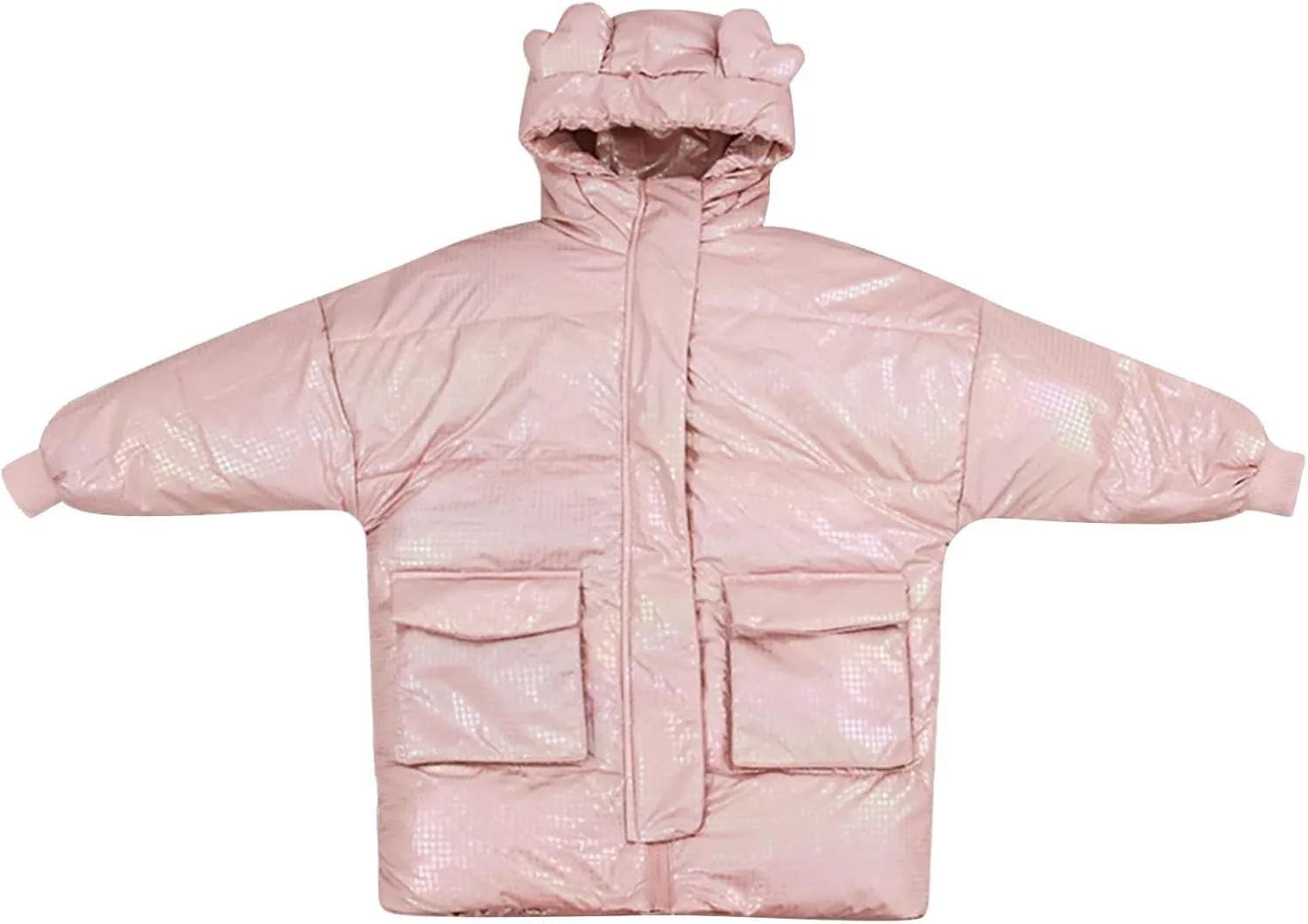 Toddler Coats For Girls Kids Baby Girls Boys Winter Warm Thick Solid Cotton Long Sleeve Padded Jacket Coat