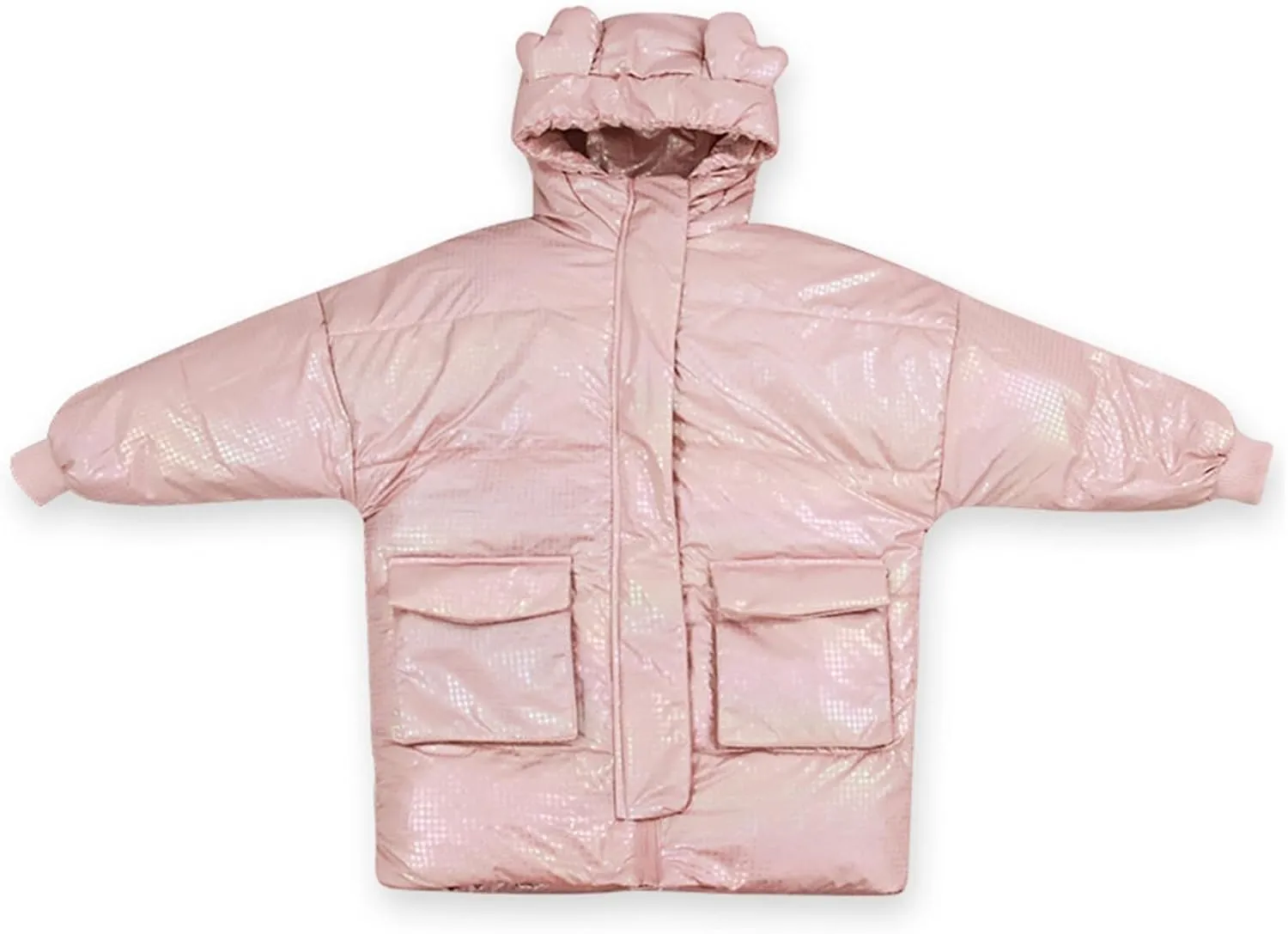 Toddler Coats For Girls Kids Baby Girls Boys Winter Warm Thick Solid Cotton Long Sleeve Padded Jacket Coat