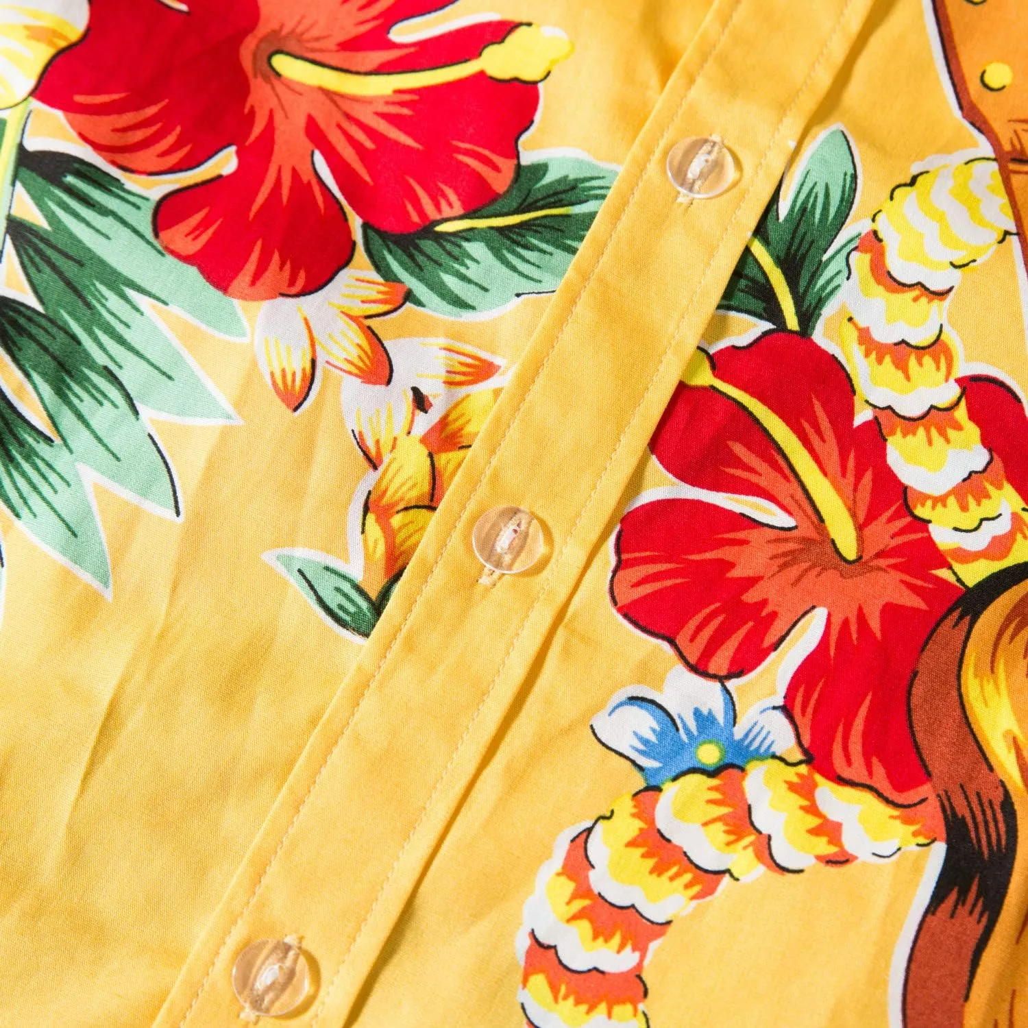 TUNEVUSE Mens Flower/Pineapple/Bird Print Hawaiian Short Sleeve Shirt Casual Button Down Tropical Shirt