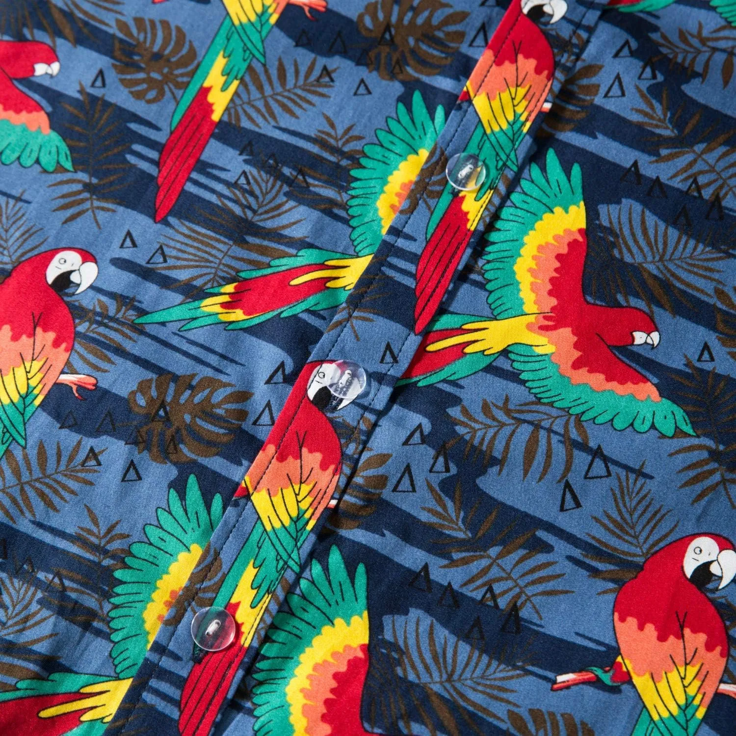 TUNEVUSE Mens Flower/Pineapple/Bird Print Hawaiian Short Sleeve Shirt Casual Button Down Tropical Shirt