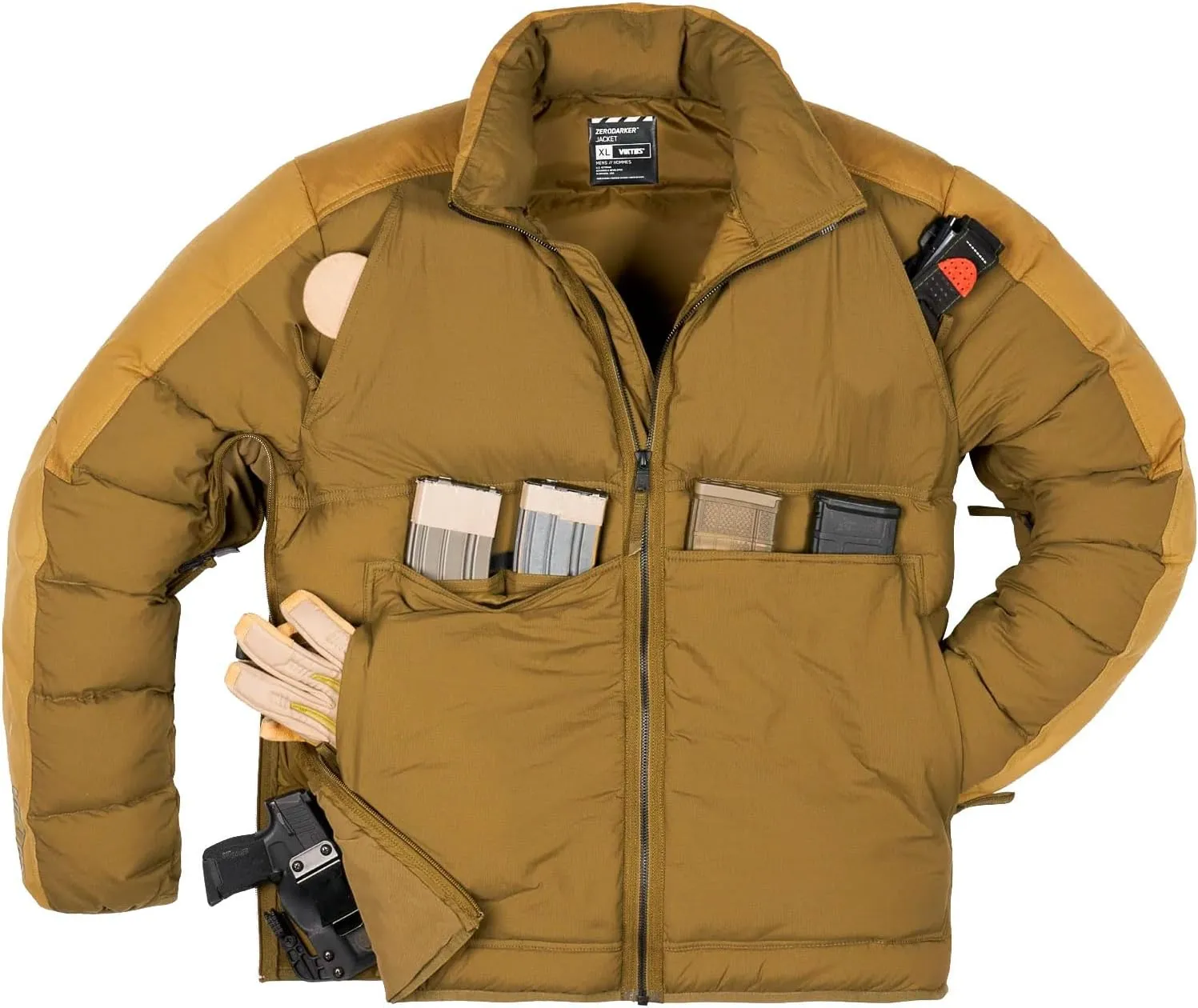 VIKTOS Men's Zerodarker Down Insulated Warm Durable Water-Resistant Tactical Winter Outdoor Jacket