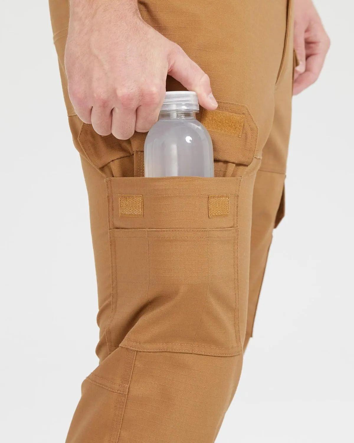 wantdo Men's Work Pants Stretch Flex Utility Cargo Tactical Pants for Men Lightweight Outdoor Hiking Pants