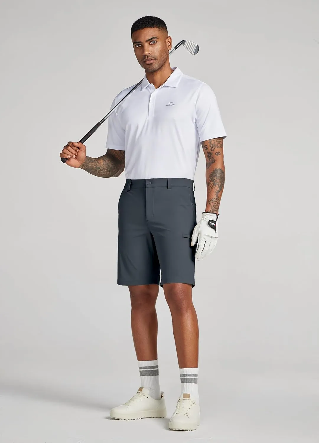 Willit Men's Golf Shorts Stretch Dress Shorts Cargo Quick Dry Athletic Casual Shorts with Pockets 7" 9" 11"