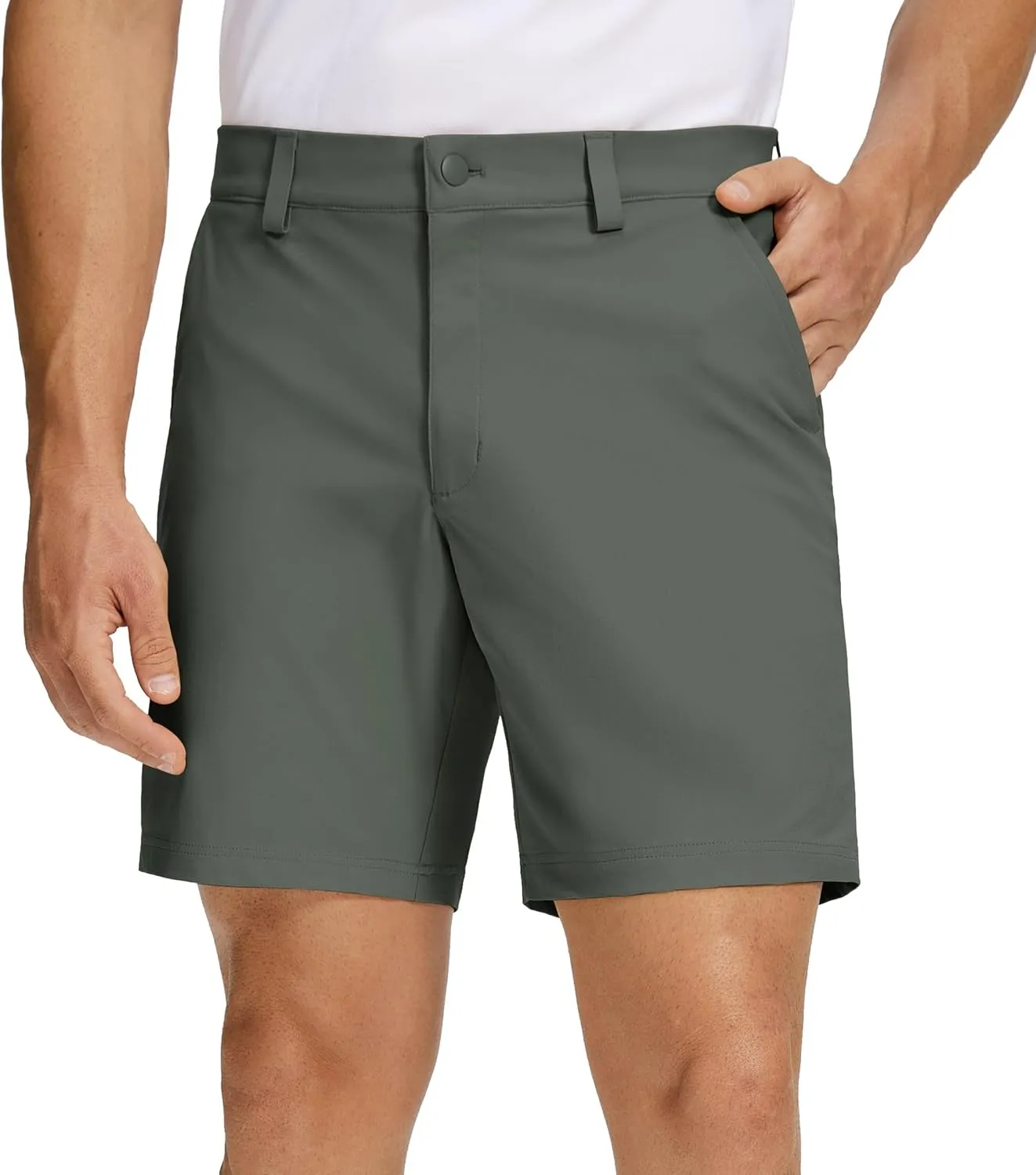 Willit Men's Golf Shorts Stretch Work Dress Shorts Quick Dry Athletic Casual Shorts with Pockets 7"/ 9"/11''