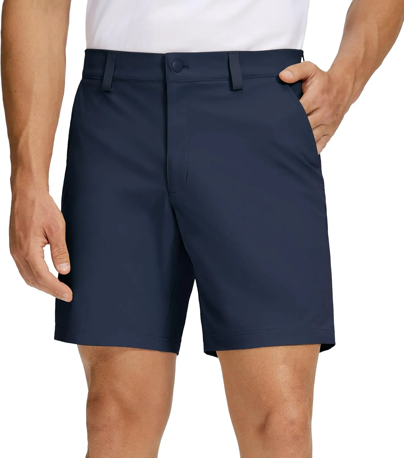Willit Men's Golf Shorts Stretch Work Dress Shorts Quick Dry Athletic Casual Shorts with Pockets 7"/ 9"/11''