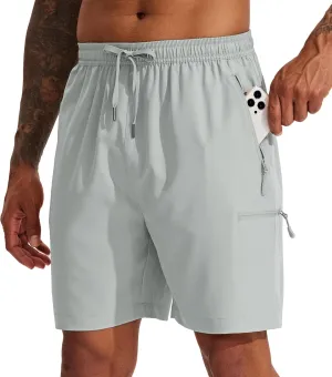 Willit Men's Hiking Cargo Shorts Quick Dry Golf Athletic Shorts 7" Lightweight Summer Shorts with Pockets