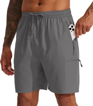 Willit Men's Hiking Cargo Shorts Quick Dry Golf Athletic Shorts 7" Lightweight Summer Shorts with Pockets