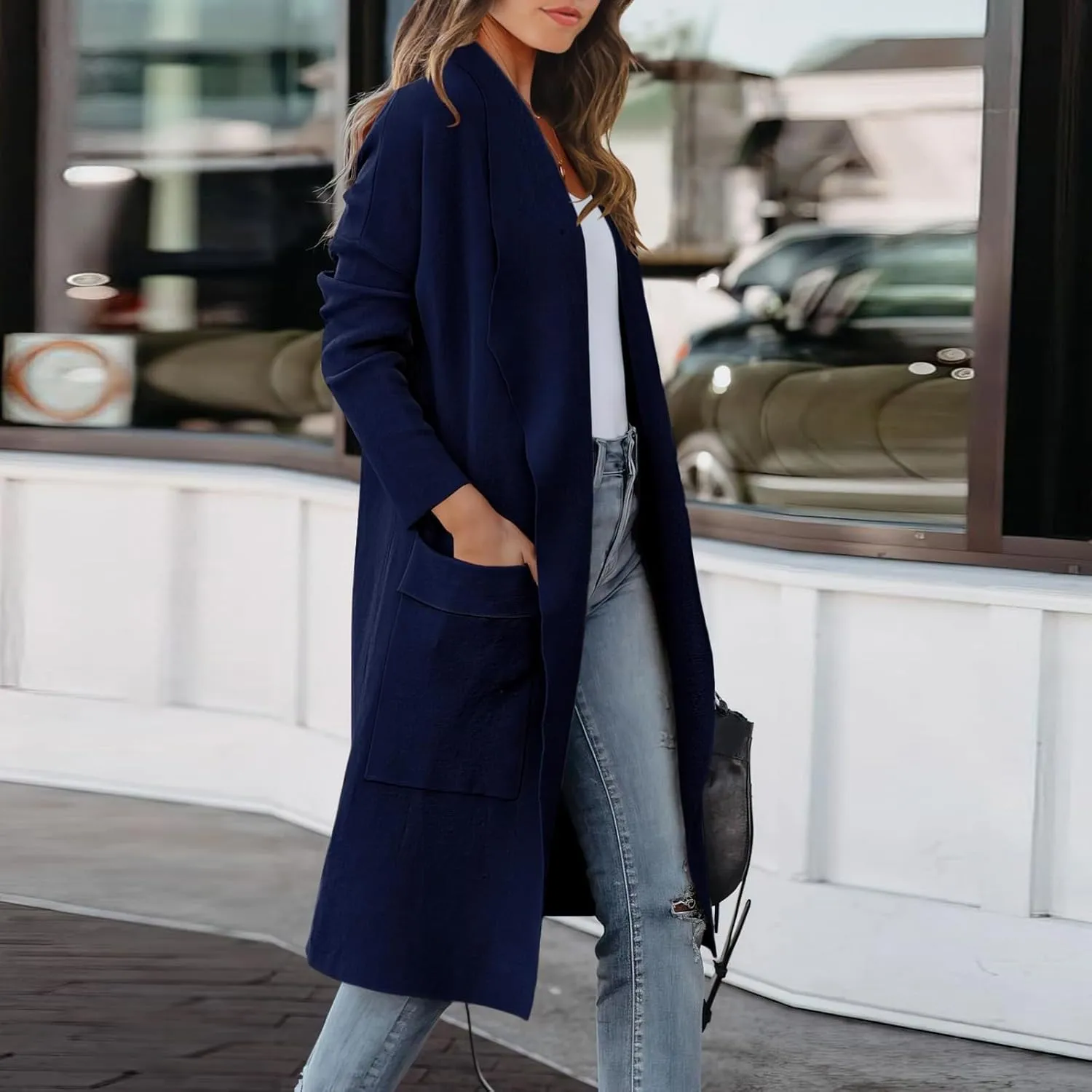 Winter Coat Women Long Coat Outwear Womens Elegant Windbreaker Wild Winter Women's Coat Long Coat Women The Drop