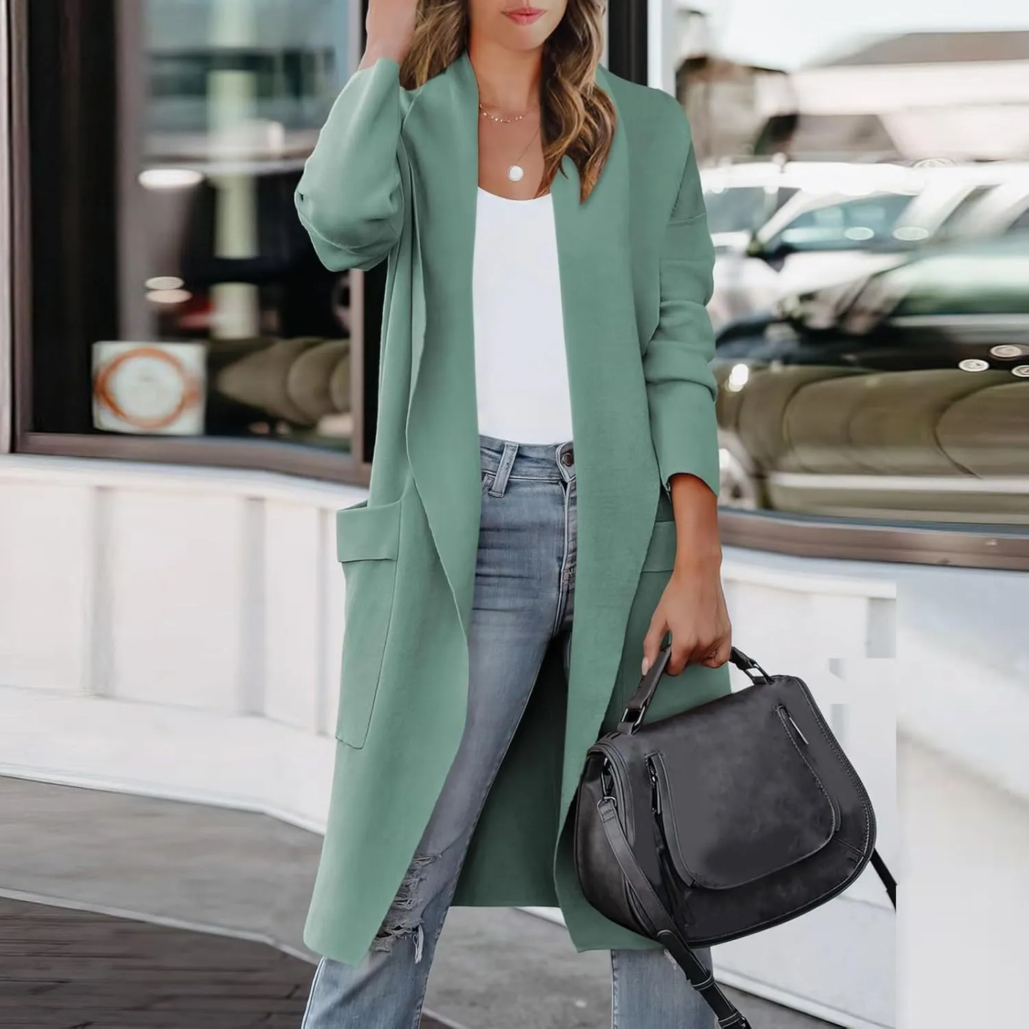 Winter Coat Women Long Coat Outwear Womens Elegant Windbreaker Wild Winter Women's Coat Long Coat Women The Drop