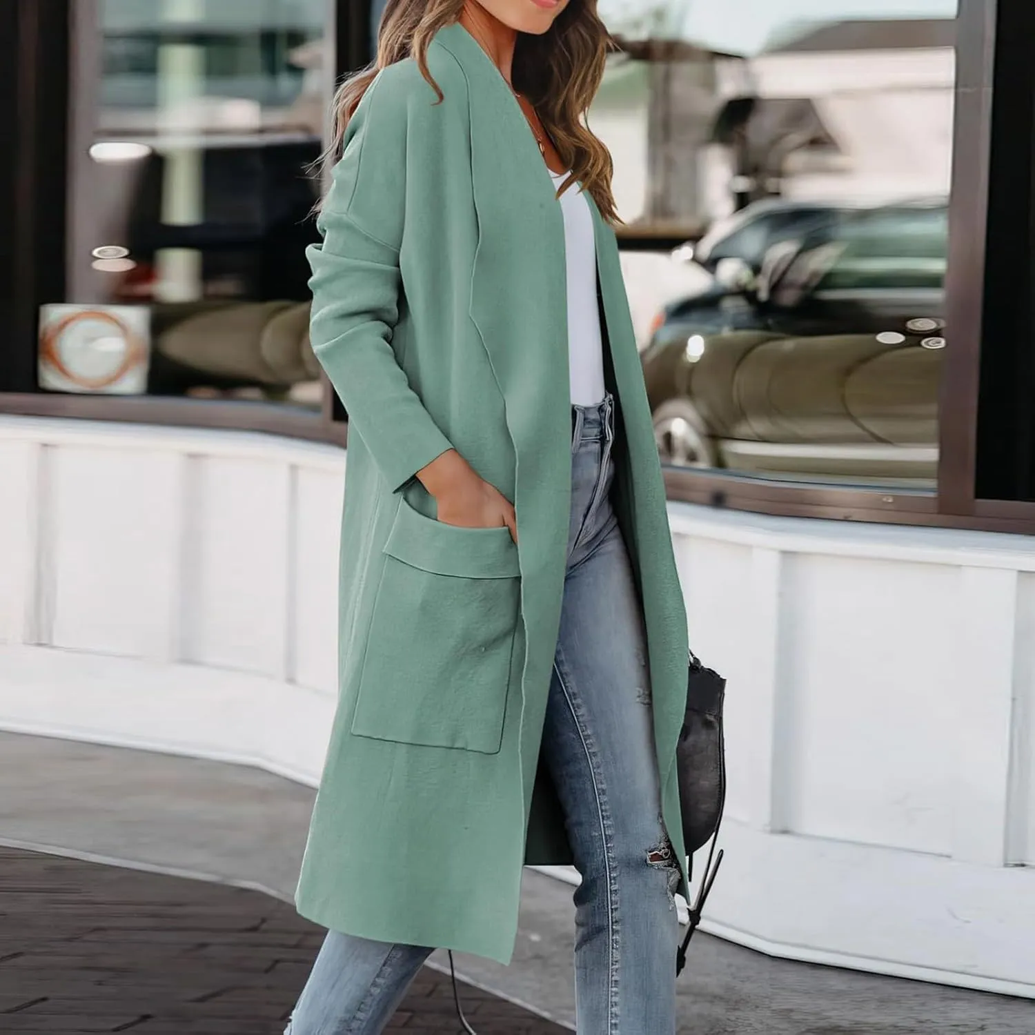 Winter Coat Women Long Coat Outwear Womens Elegant Windbreaker Wild Winter Women's Coat Long Coat Women The Drop