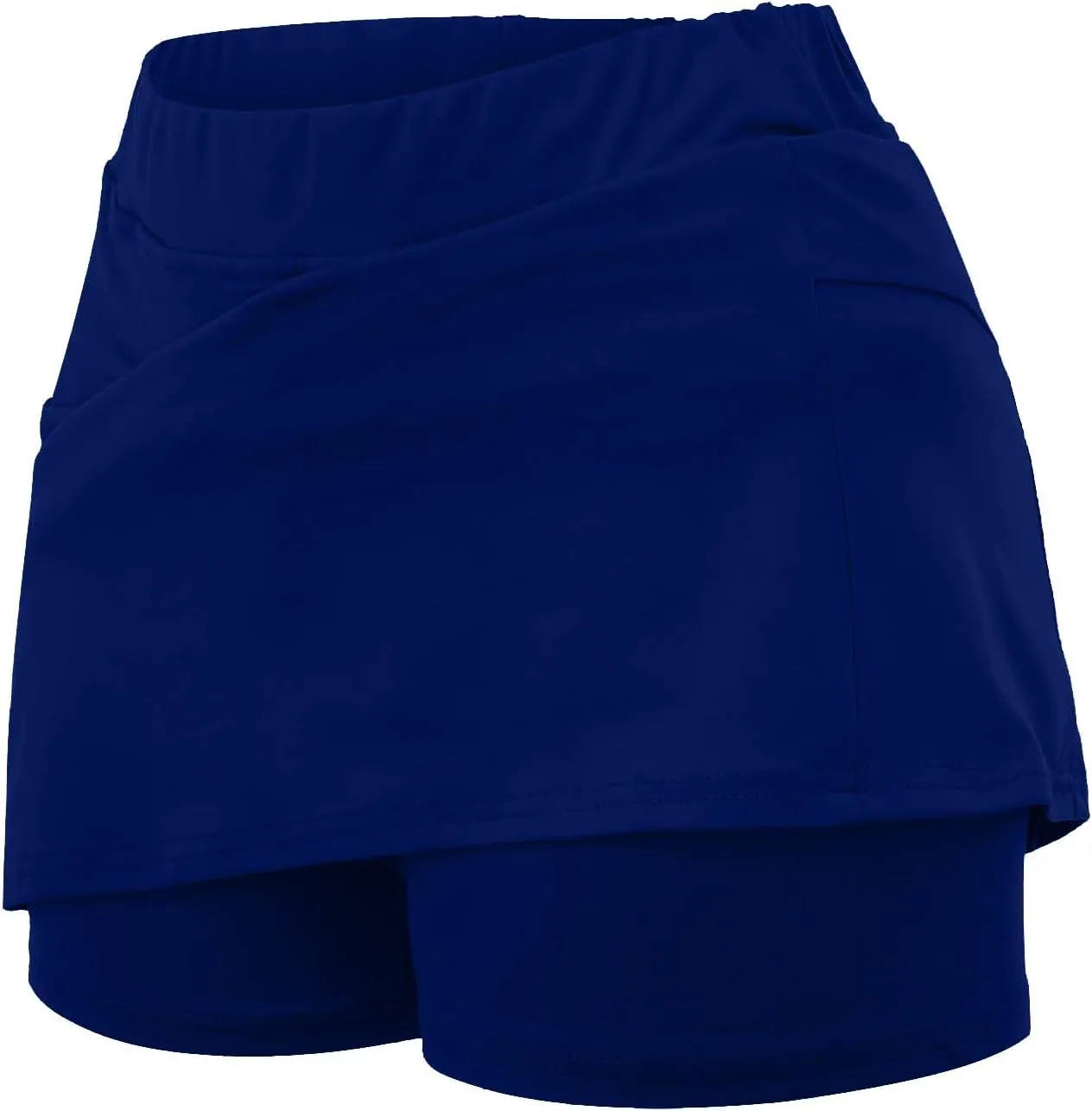 Womans Tennis Golf Skirts High Waisted Workout Athletic Skirt with Shorts Underneath Quick Dry Gym Running Skirt