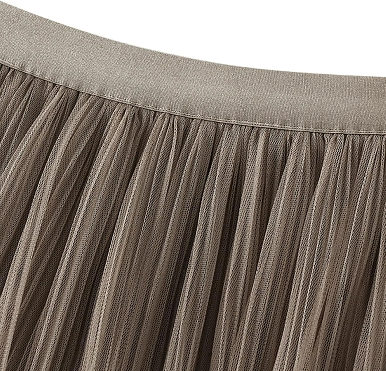 Women Mid Length Skirt Dance Party A Line High Waisted Bowknot Tulle Skirt Holiday Party Sweater Outfits for