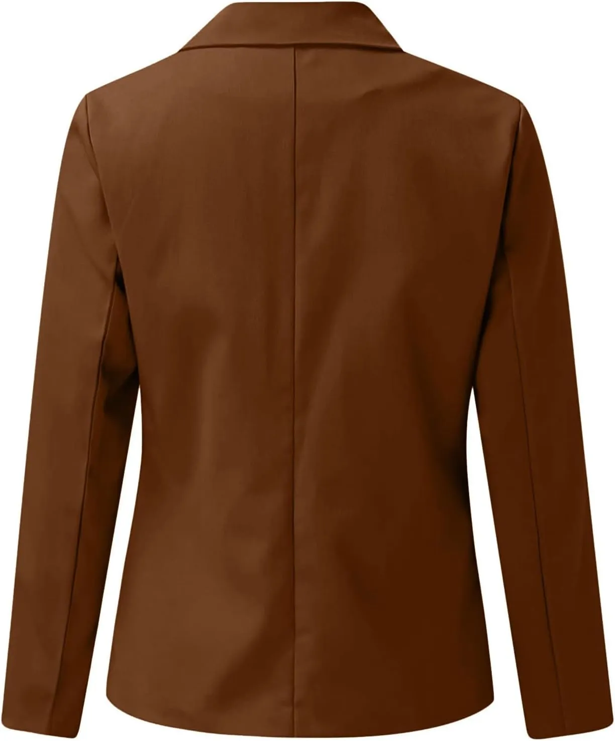 Women's Fall Formal Trendy Long Sleeve Business Blazer Plus Size Jacket,M-5XL