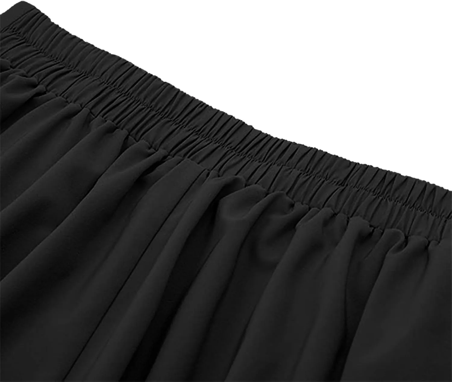 Women's Fall Winter Button Down Pleated Midi Skirt High Elastic Waisted Flowy Long Skirts Casual Solid Color Skirt
