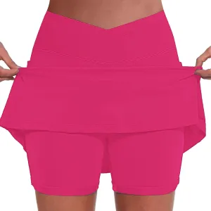 Womens Skorts Dressy Casual Summer Dressy Plus Size Lightweight Athletic for Women Running Tennis Workout Outfits