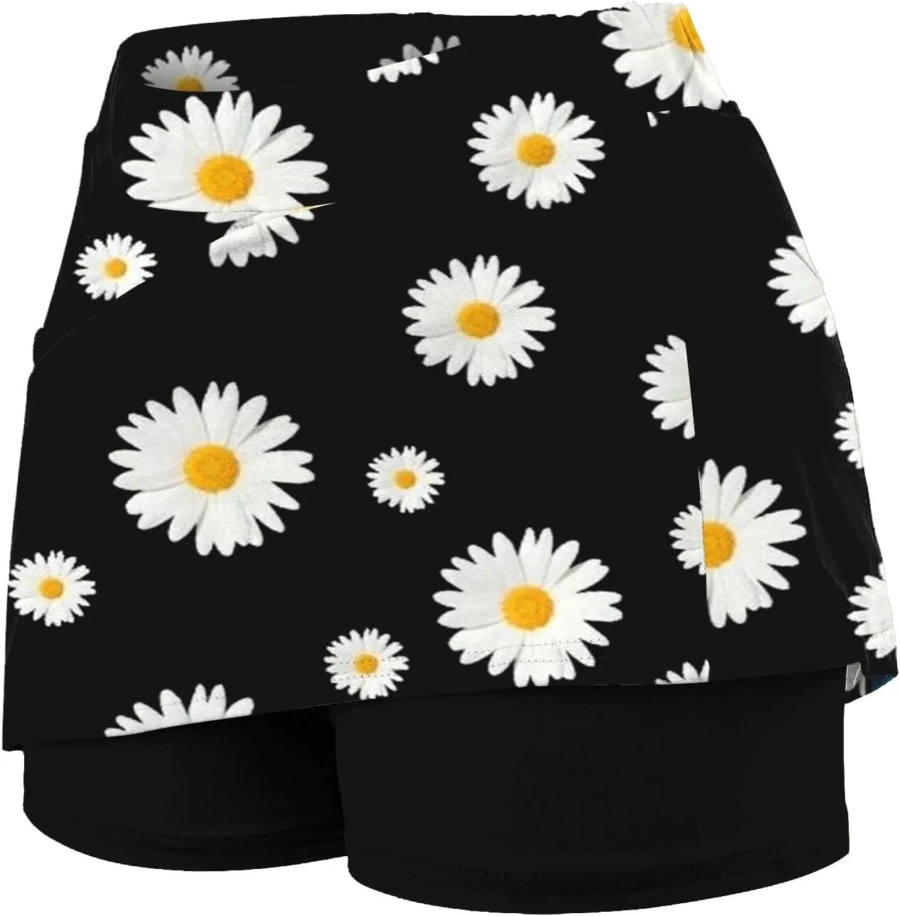 Womens Skorts with Pockets 2025 Summer Tummy Control Yoga Short High Waist Cargo Casual Loose Fittted Micro Skirts