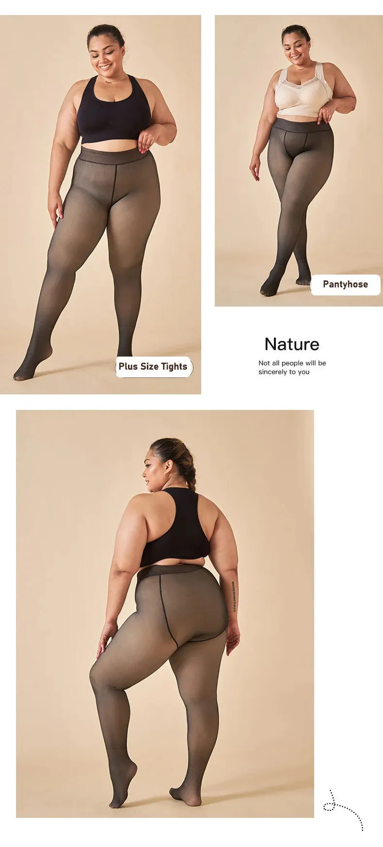 Womens Thermal Stockings  Stylish Warmth for Every Season