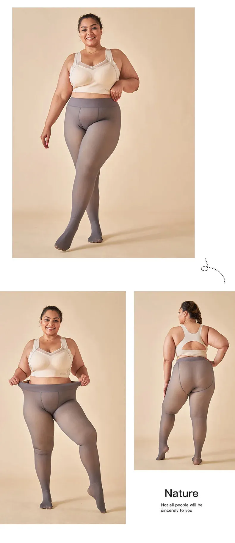 Womens Thermal Stockings  Stylish Warmth for Every Season