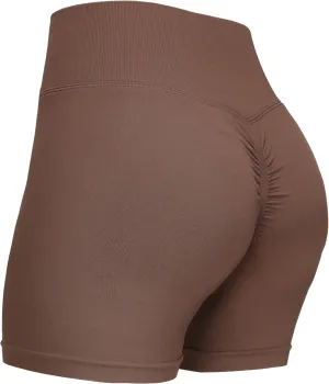Workout Shorts for Women High Waist Biker Shorts Gym Scrunch Butt Yoga Shorts Tummy Control Leggings