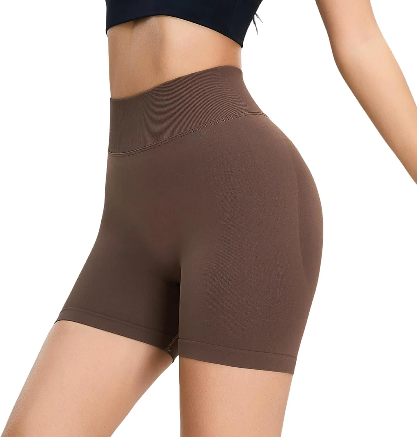 Workout Shorts for Women High Waist Biker Shorts Gym Scrunch Butt Yoga Shorts Tummy Control Leggings