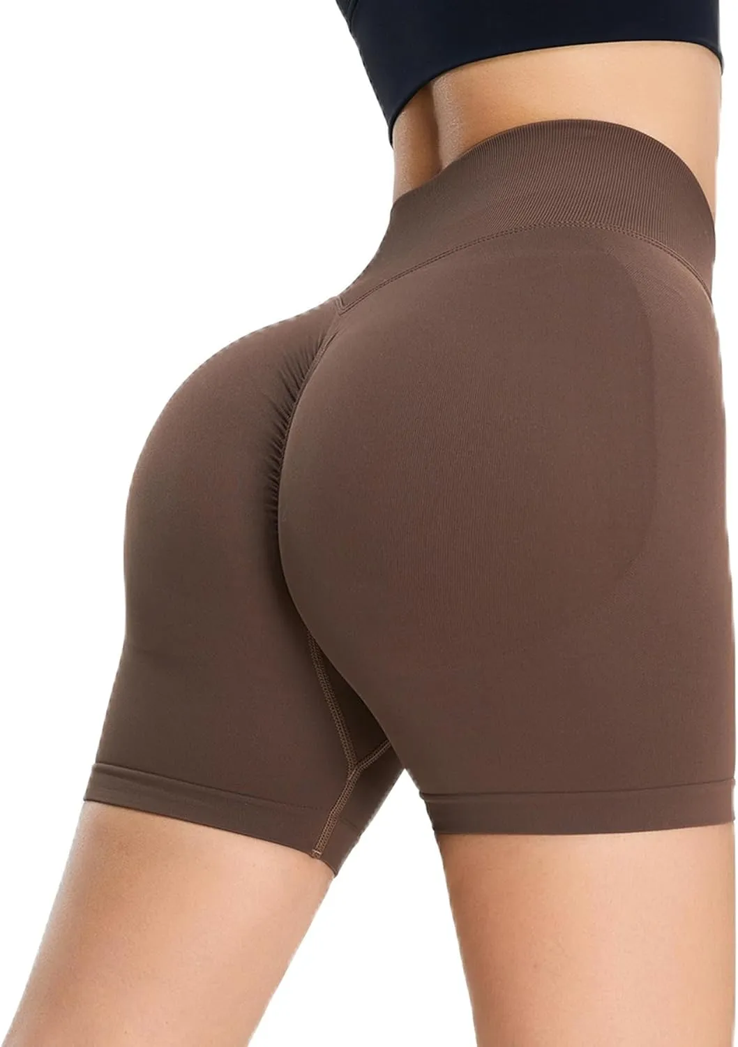 Workout Shorts for Women High Waist Biker Shorts Gym Scrunch Butt Yoga Shorts Tummy Control Leggings