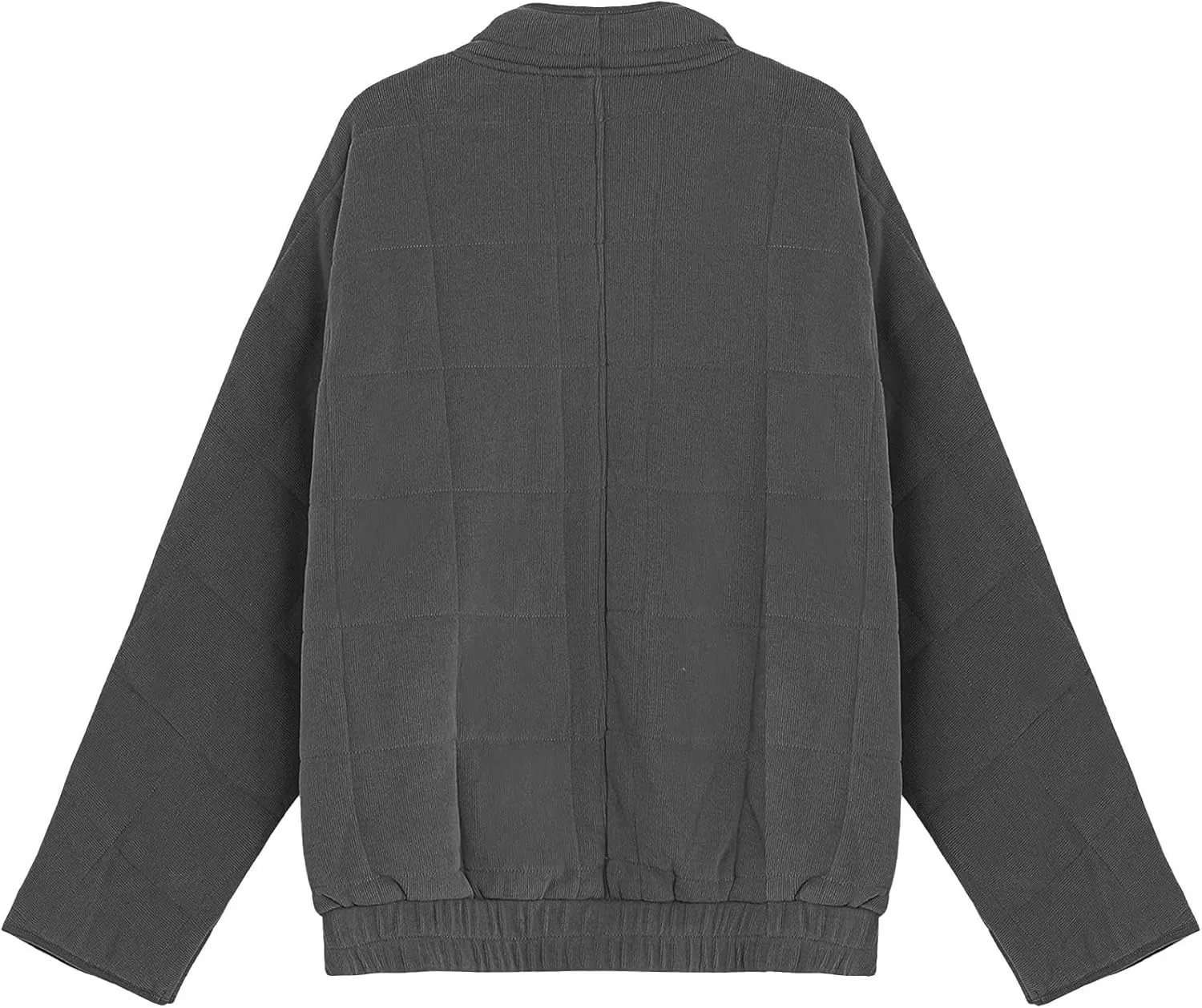 Zip Up Women's Diamond Quilted Jackets Warm Winter 2023 Western Quilted Coats Classic Long Sleeve Cotton Padded Down